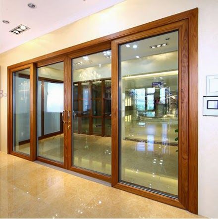 cửa nhựa lõi thép vân gỗ