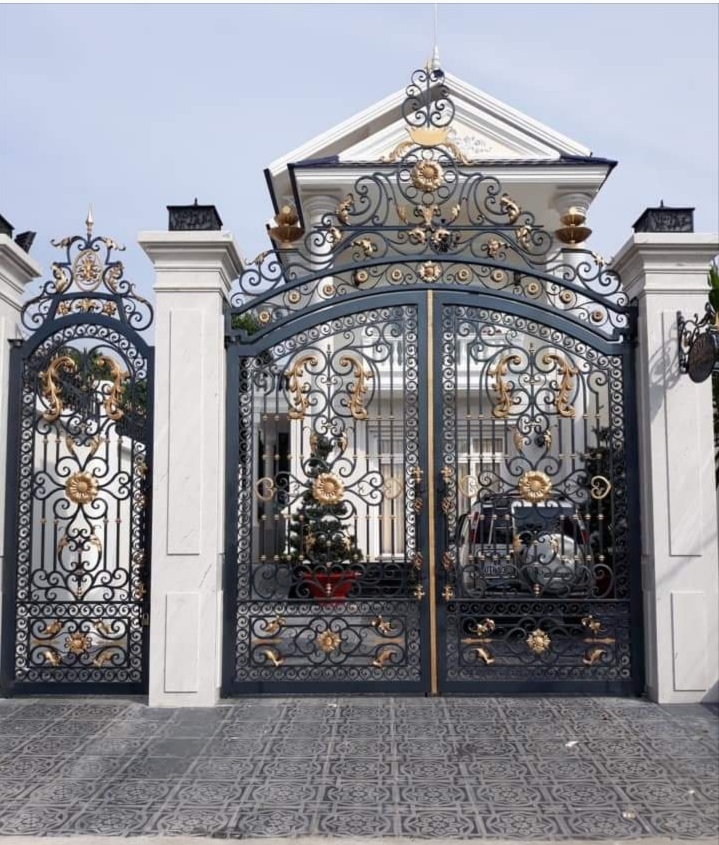 cửa cổng sắt