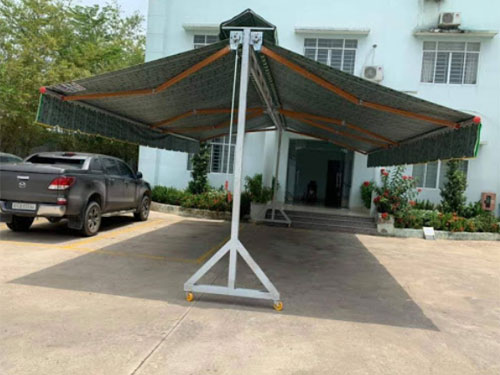 mái hiên di động chữ A