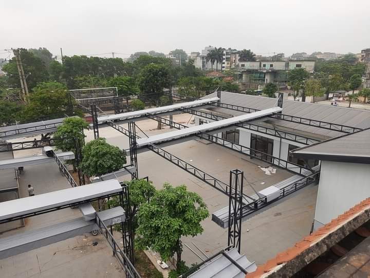 mái xếp di động